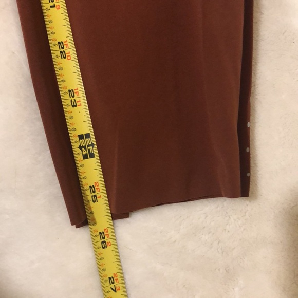 Lululemon Fast & Free High-Rise 25" 7 Pocket Terracotta Orange Leggings - Size 8 - Picture 8 of 8
